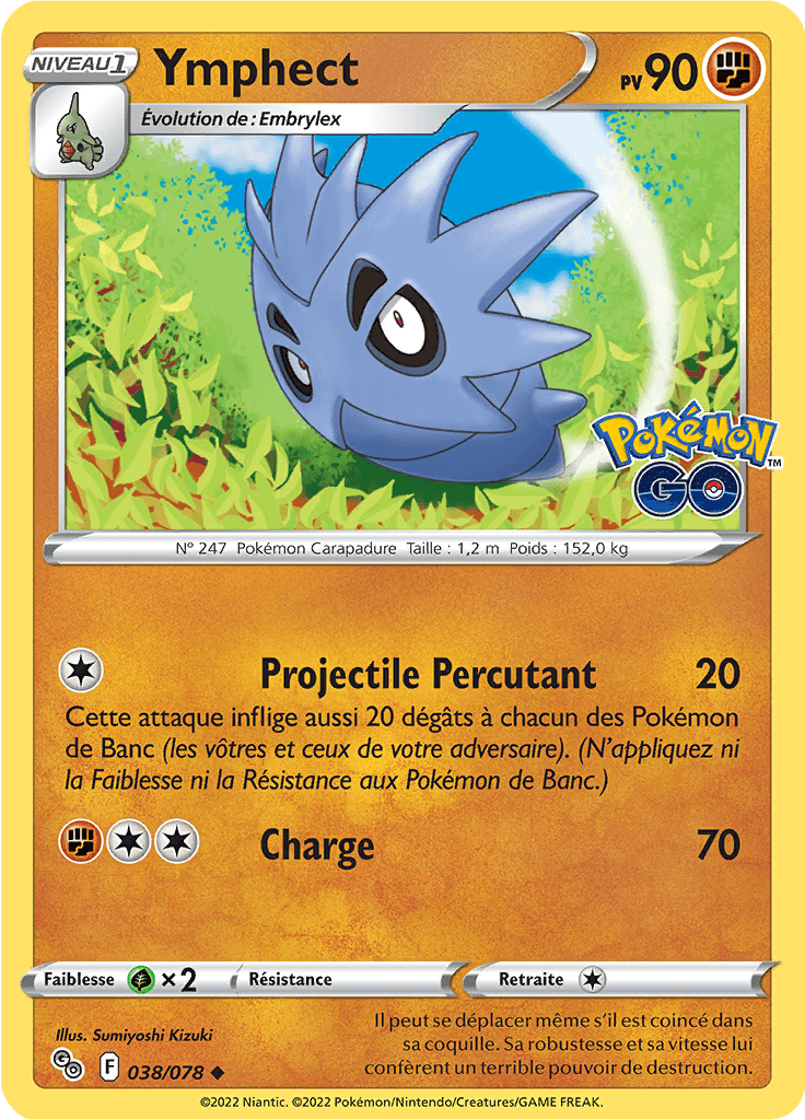 Ymphect - Pokémon GO - 038/078 - Peu commune