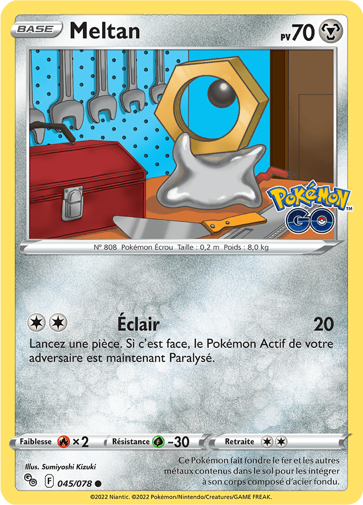 Meltan - Pokémon GO - 045/078 - Commune