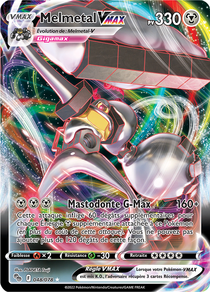 Melmetal VMAX - Pokémon GO - 048/078 - Ultra rare