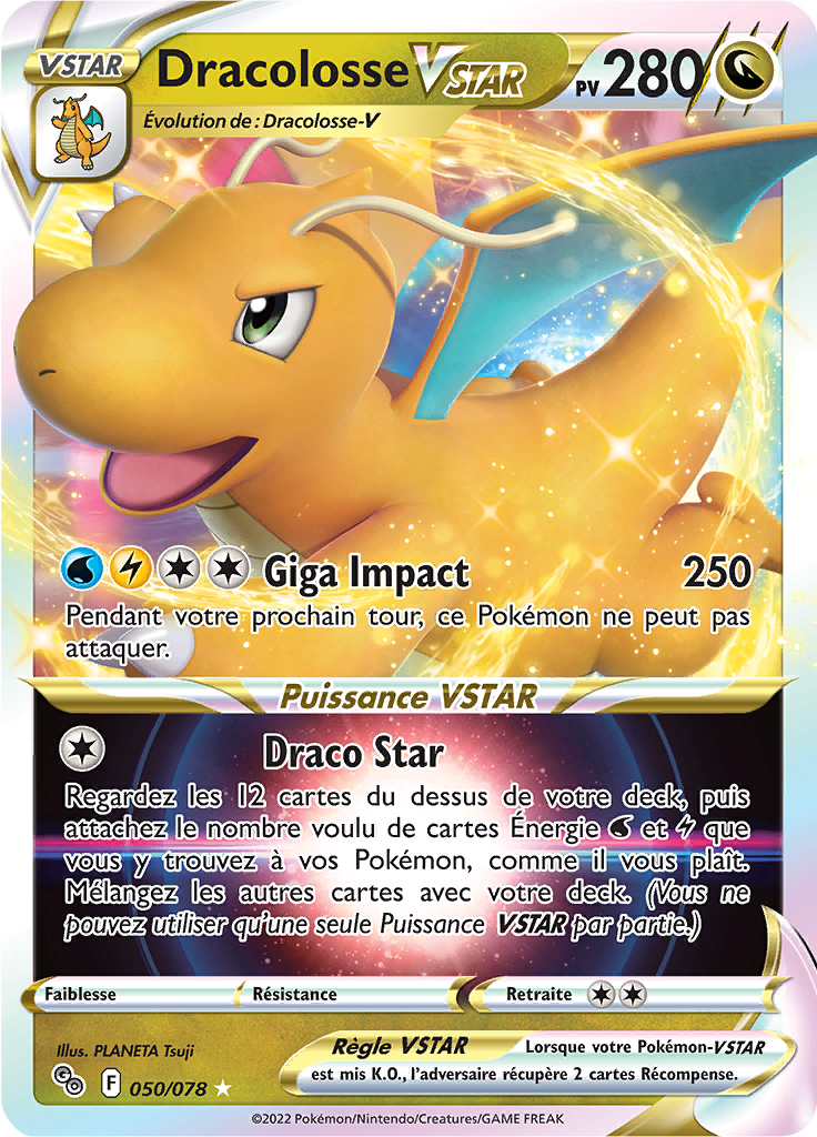 Dracolosse VSTAR - Pokémon GO - 050/078 - Ultra rare