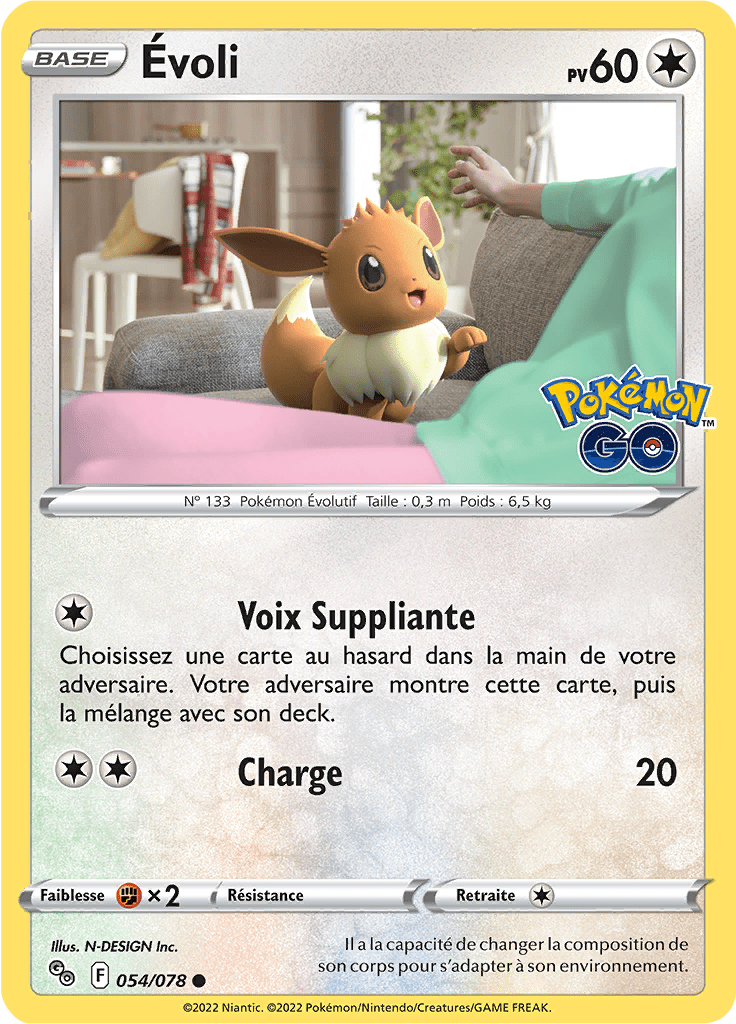 Évoli - Pokémon GO - 054/078 - Commune