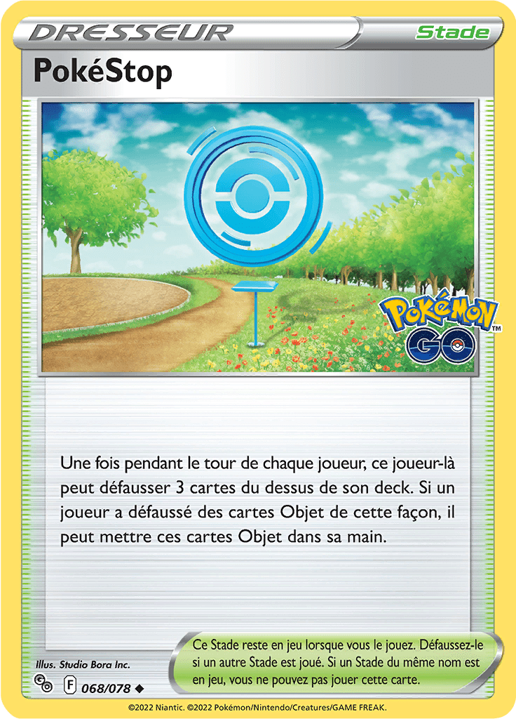 PokéStop - Pokémon GO - 068/078 - Peu commune