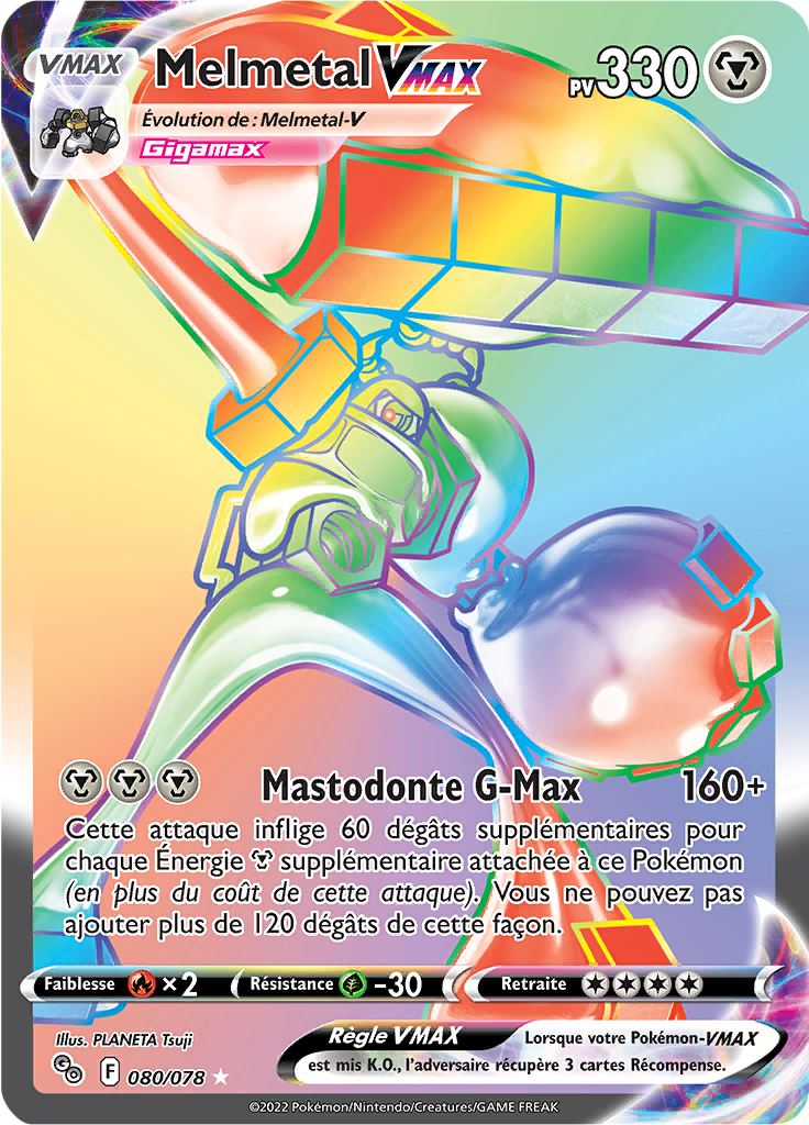 Melmetal VMAX - Pokémon GO - 080/078 - Ultra rare