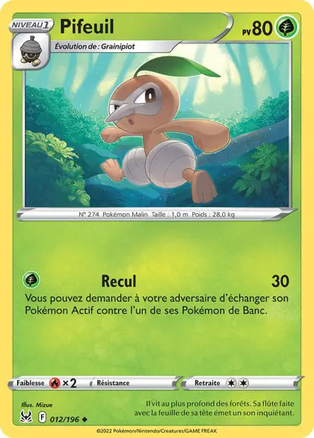 Pifeuil -  -  - Peu commune