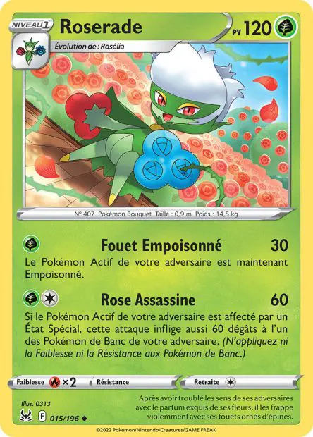 Roserade -  -  - Peu commune