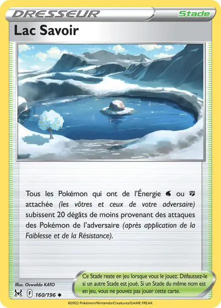 Lac Savoir -  -  - Peu commune