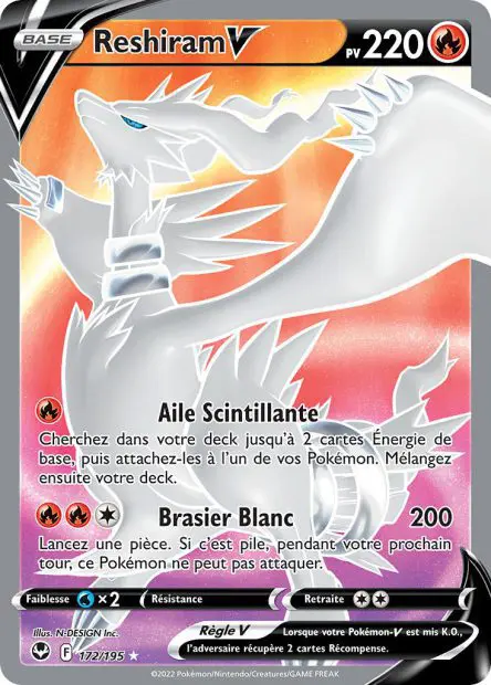 Reshiram V -  -  - Ultra rare