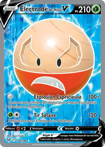 Electrode de Hisui V -  -  - Ultra rare