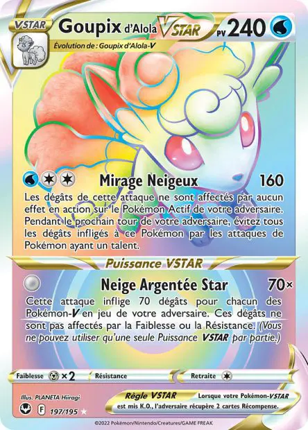 Goupix d'Alola VSTAR -  -  - Ultra rare