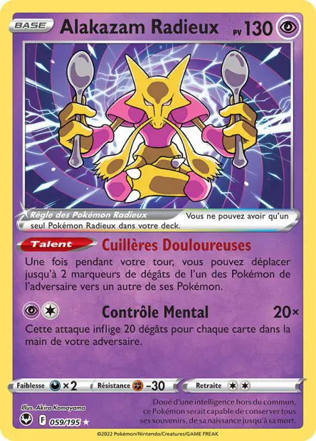 Alakazam Radieux -  -  - Ultra rare