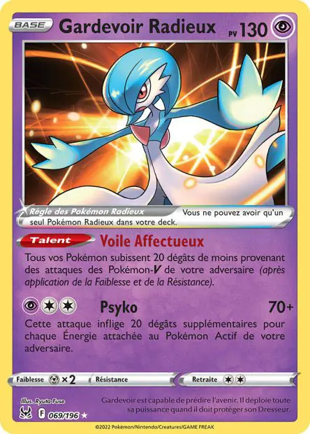 Gardevoir Radieux -  -  - Ultra rare