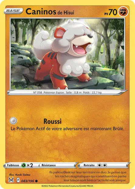 Caninos de Hisui -  -  - Commune