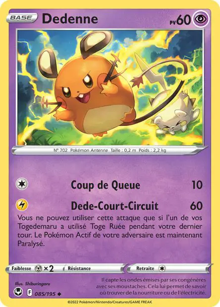 Dedenne -  -  - Peu commune