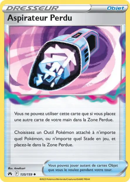 Aspirateur Perdu -  -  - Peu commune