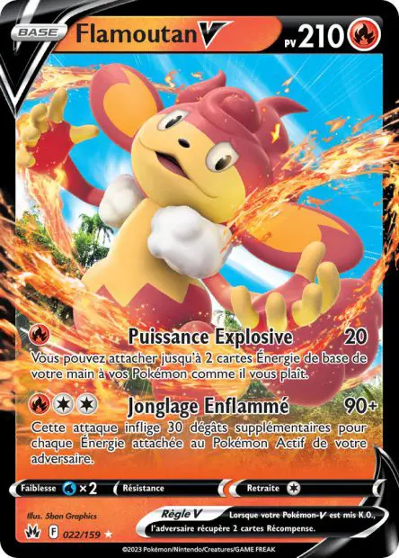 Flamoutan V -  -  - Ultra rare