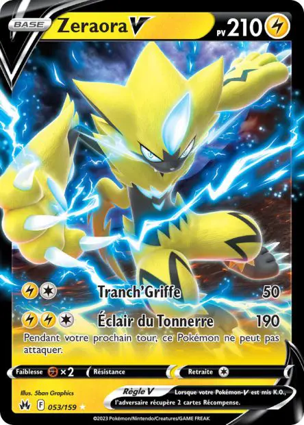 Zeraora V -  -  - Ultra rare