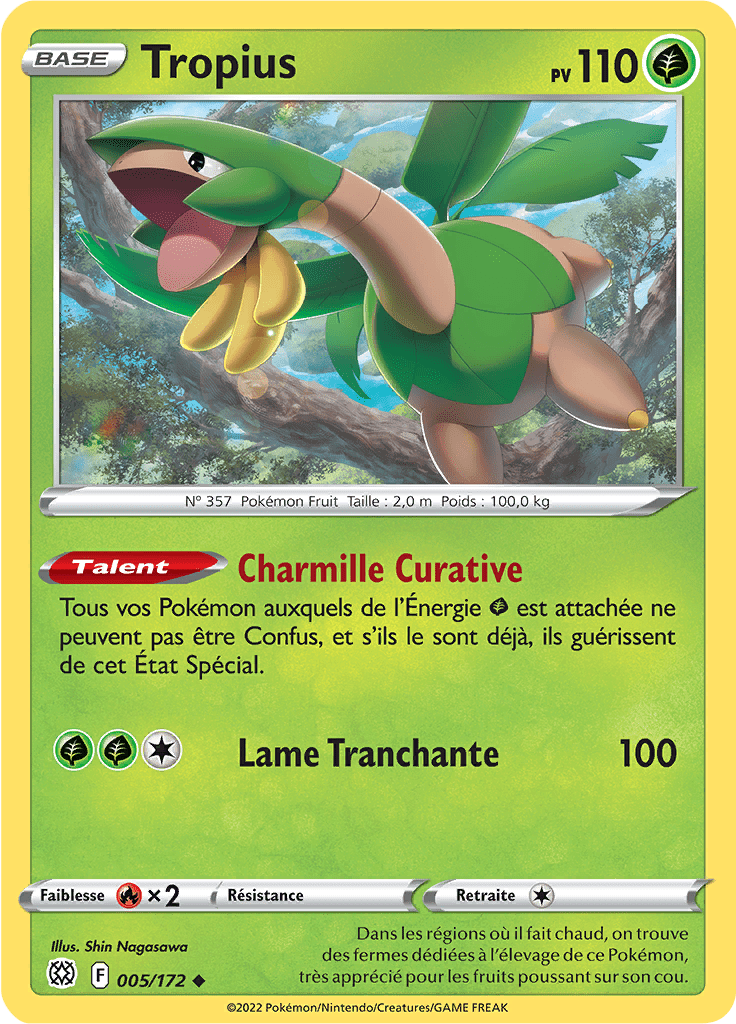 Tropius -  -  - Peu commune