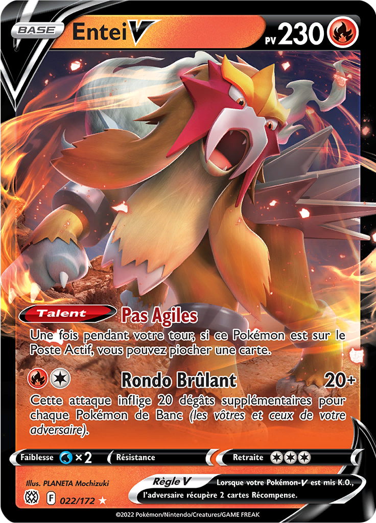 Entei V -  -  - Holographique rare V