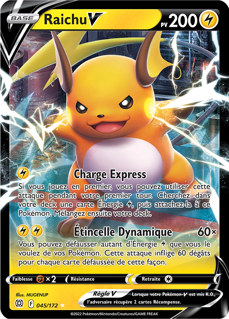 Raichu V -  -  - Holographique rare V