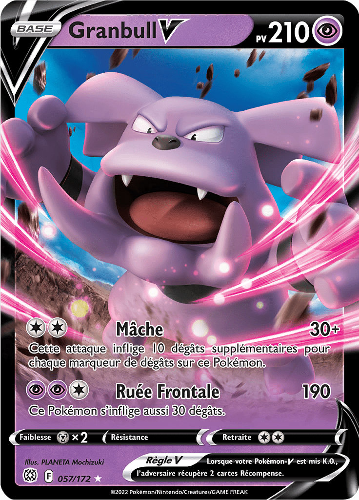 Granbull V -  -  - Holographique rare V