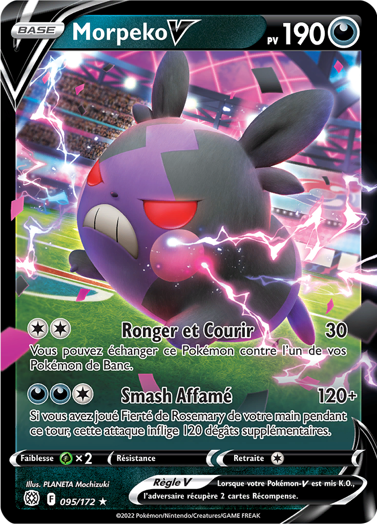 Morpeko V -  -  - Holographique rare V