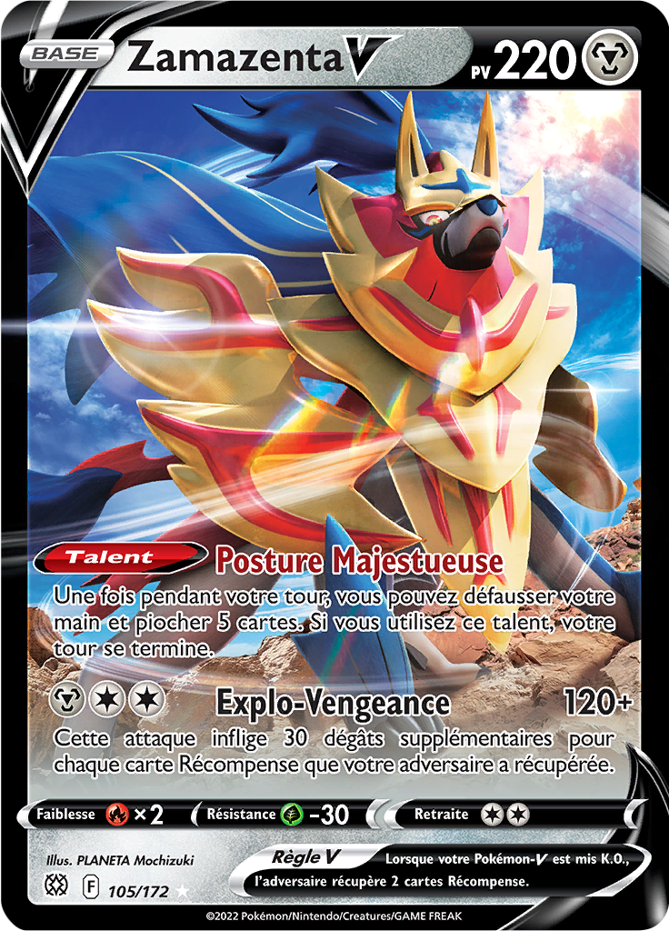 Zamazenta V -  -  - Holographique rare V