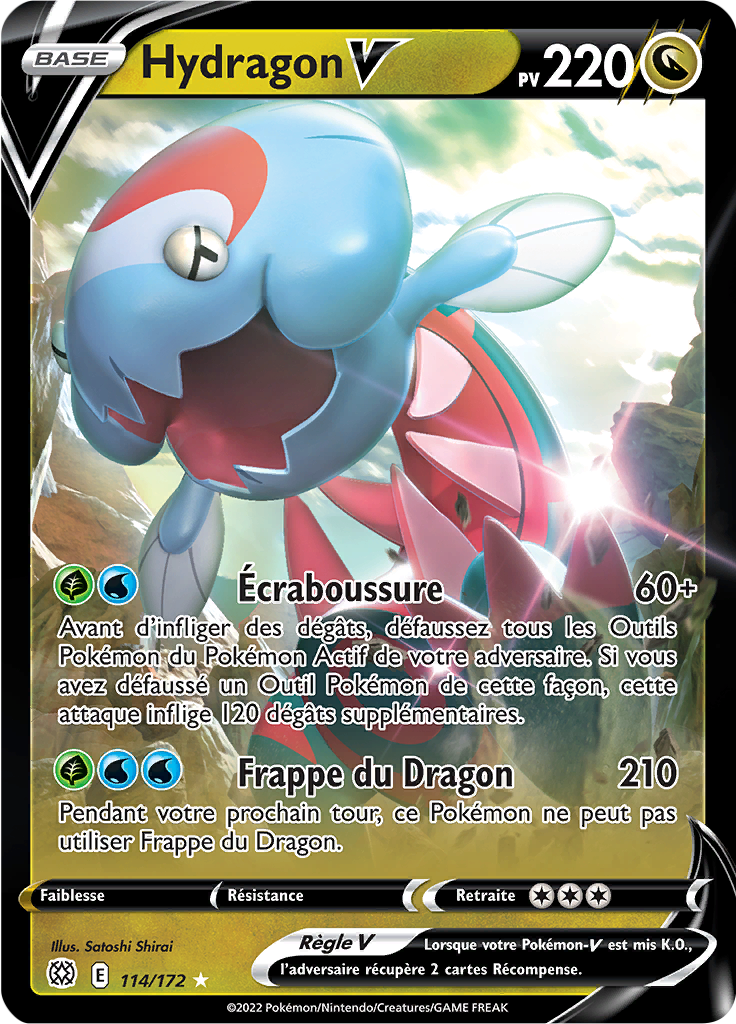 Hydragon V -  -  - Holographique rare V