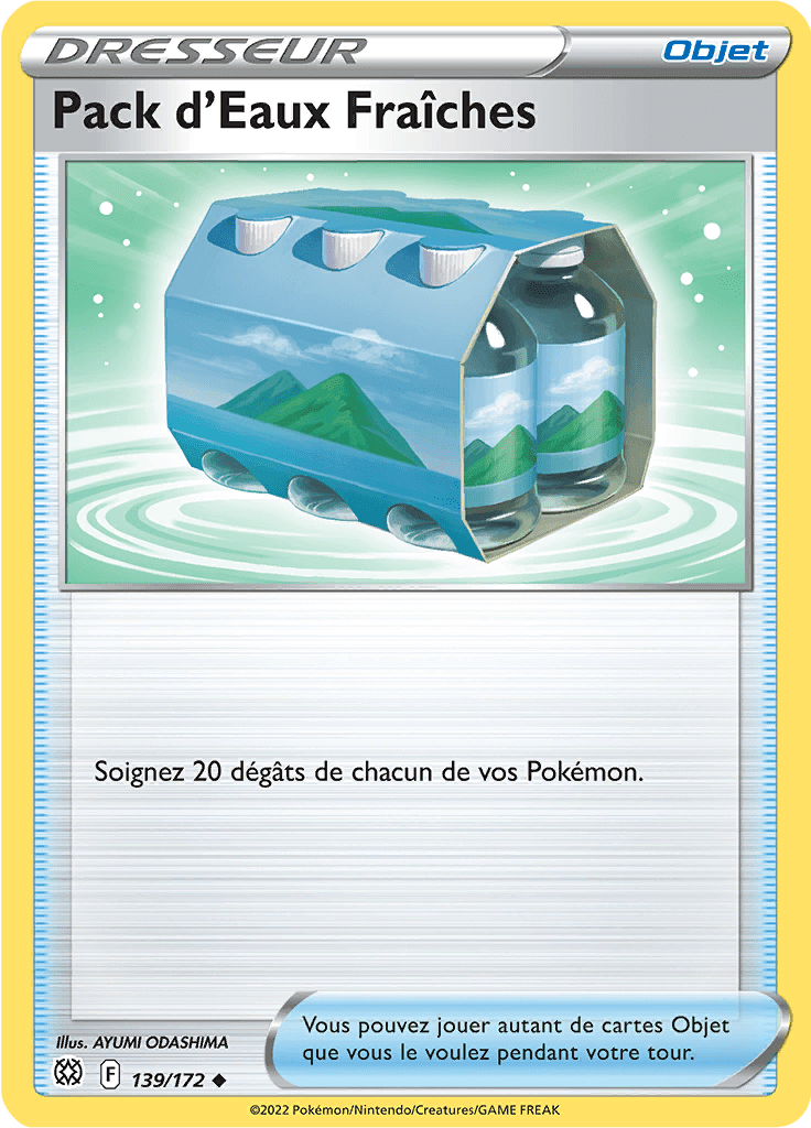 Pack d'Eaux Fraîches -  -  - Peu commune