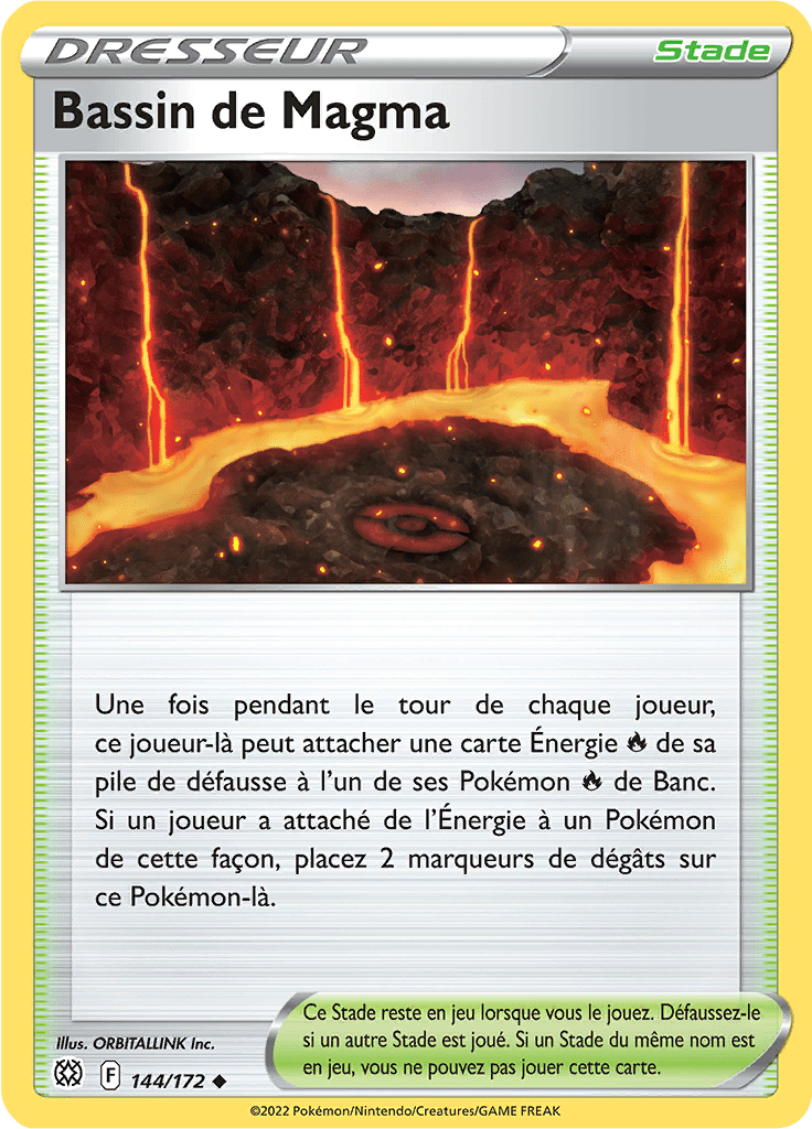 Bassin de Magma -  -  - Peu commune