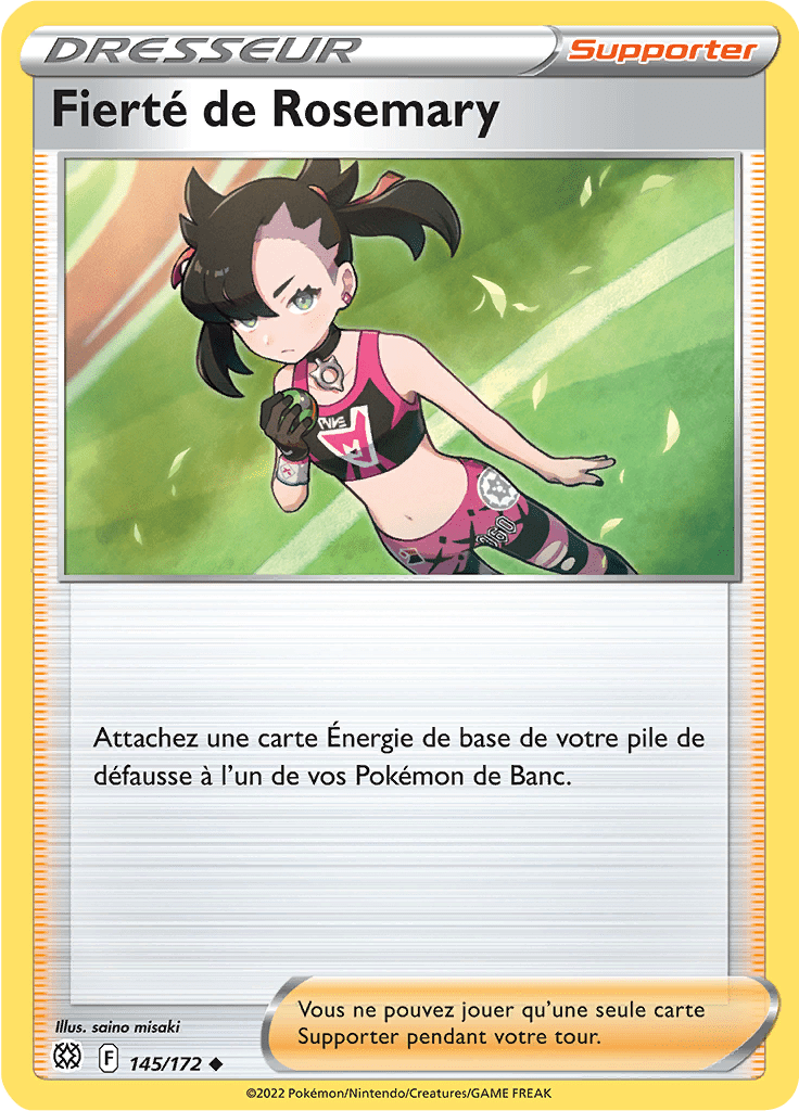 Fierté de Rosemary -  -  - Peu commune
