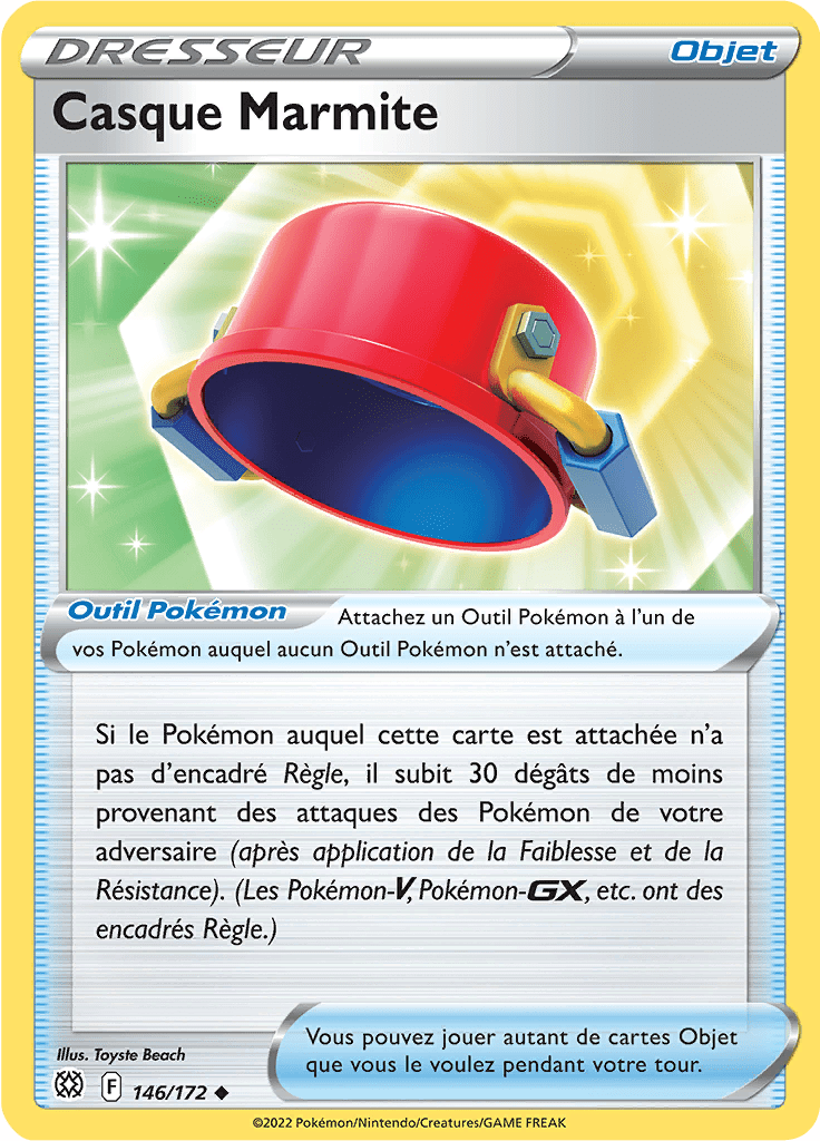 Casque Marmite -  -  - Peu commune