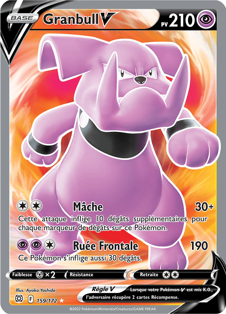 Granbull V -  -  - Holographique rare V