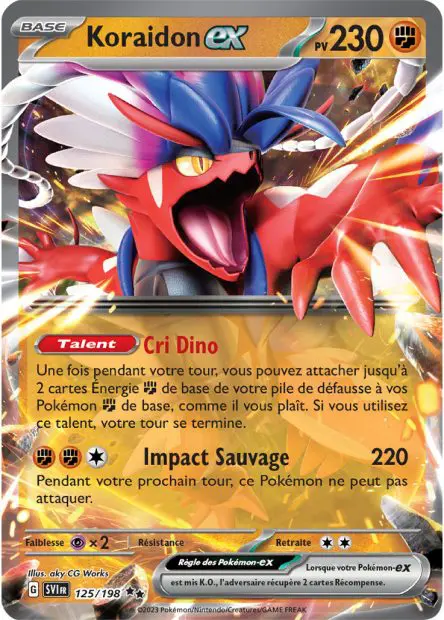 Koraidon ex -  -  - Ultra rare