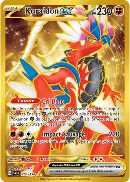 Koraidon ex -  -  - Ultra rare