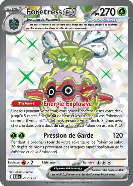Forretress ex -  -  - Ultra rare