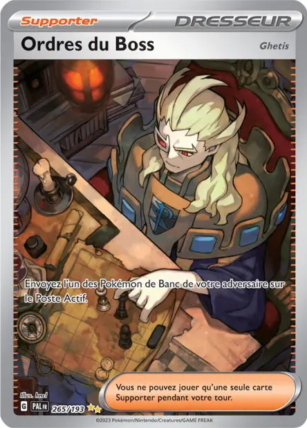 Ordres du Boss (Ghetis) -  -  - Ultra rare