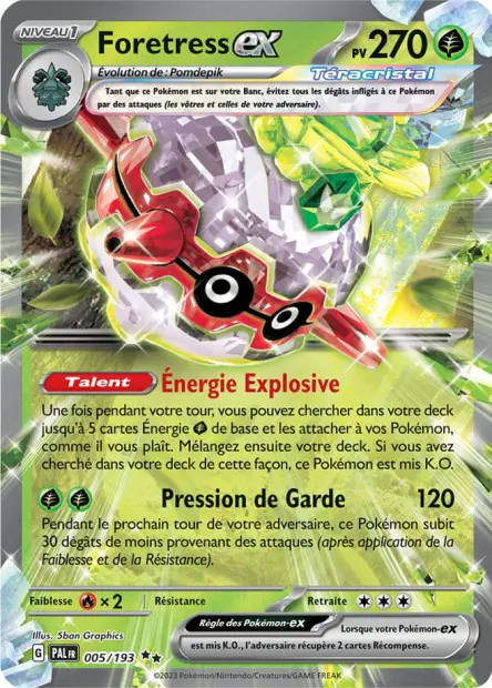 Forretress ex -  -  - Ultra rare
