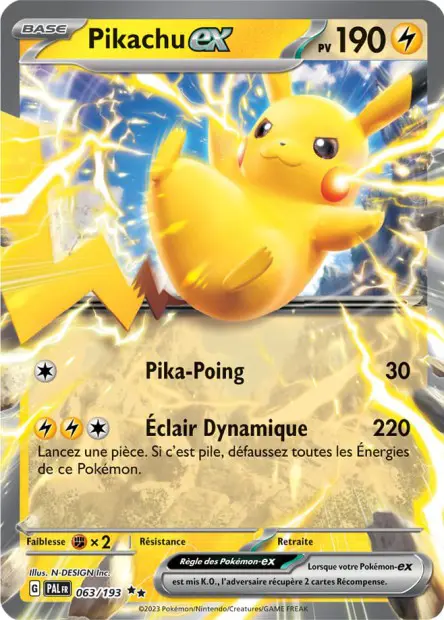 Pikachu ex -  -  - Ultra rare