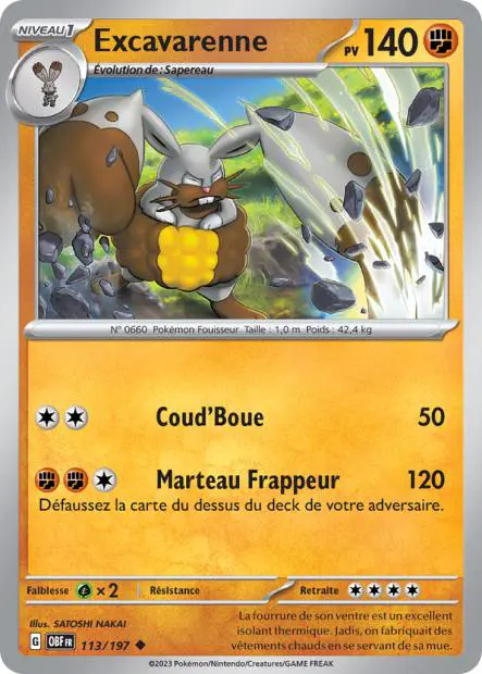 Excavarenne -  -  - Peu commune