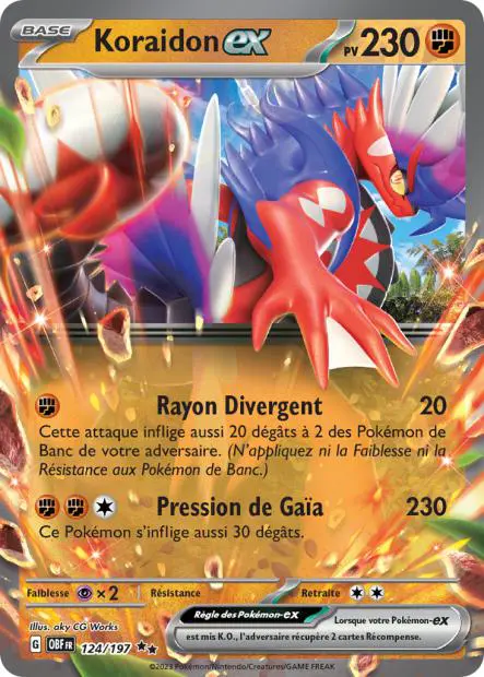 Koraidon ex -  -  - Ultra rare