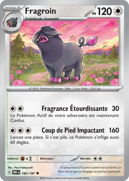 Fragroin -  -  - Peu commune