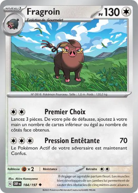 Fragroin -  -  - Peu commune