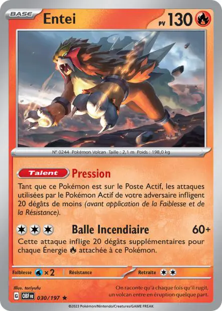 Entei -  -  - Rare