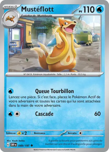 Mustéflott -  -  - Peu commune