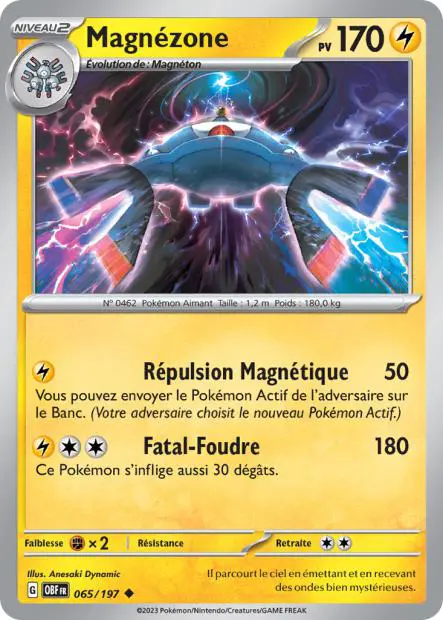 Magnézone -  -  - Peu commune