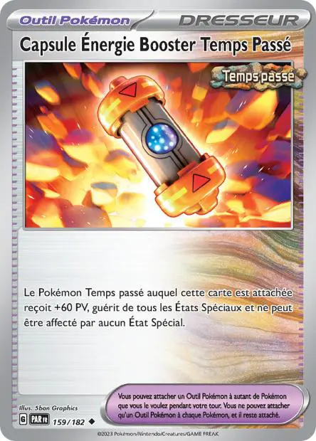 Capsule Énergie Booster Temps Passé -  -  - Peu commune
