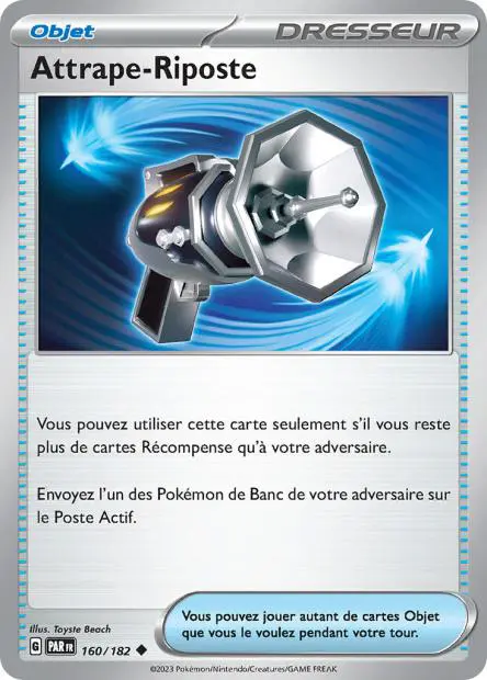 Attrape Riposte -  -  - Peu commune