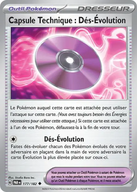 Capsule Technique :&nbsp;Dés Évolution -  -  - Peu commune