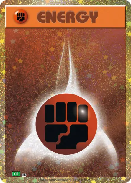Fighting Energy - TCG Classic Deck - FIG
