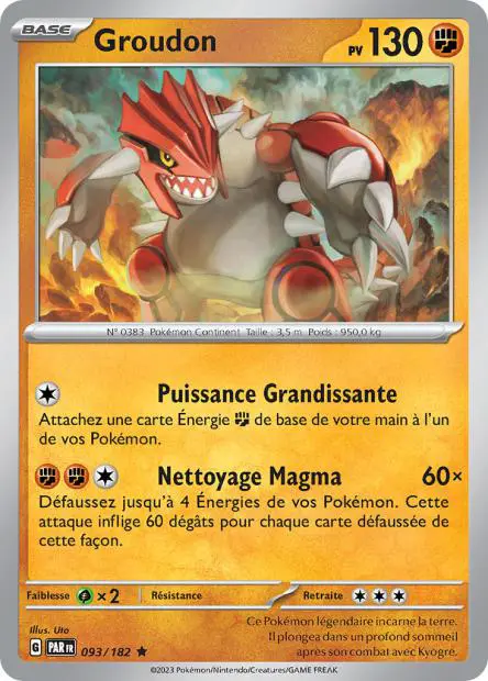 Groudon -  -  - Rare